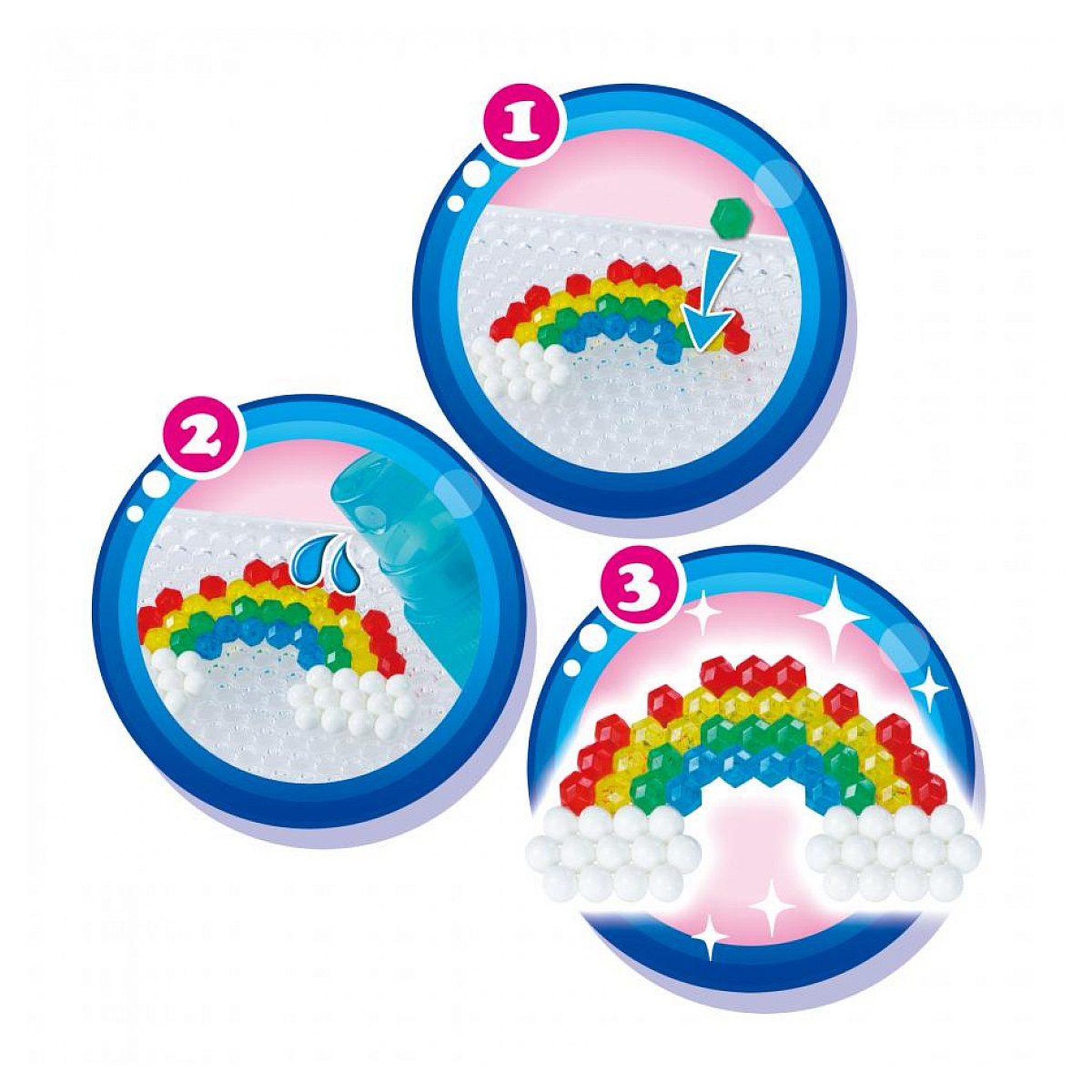Voir la diapositive 4 : Aquabeads 31504 recharge fantaisie pastel
