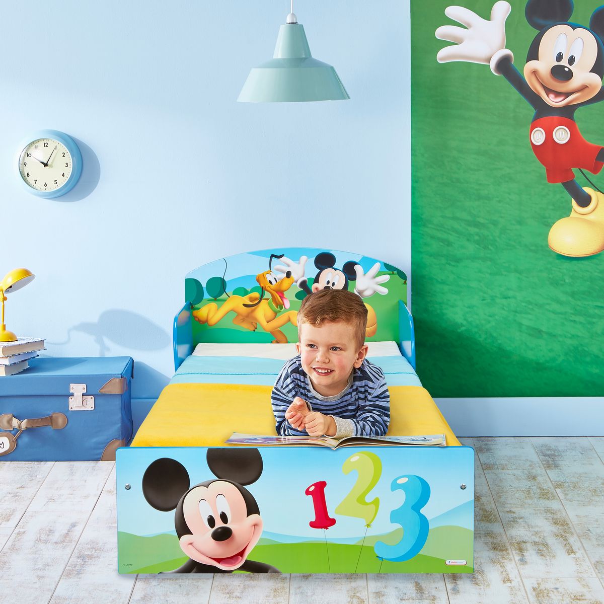 Mickey et ses amis - Lit pour enfants 70 x 140 cm