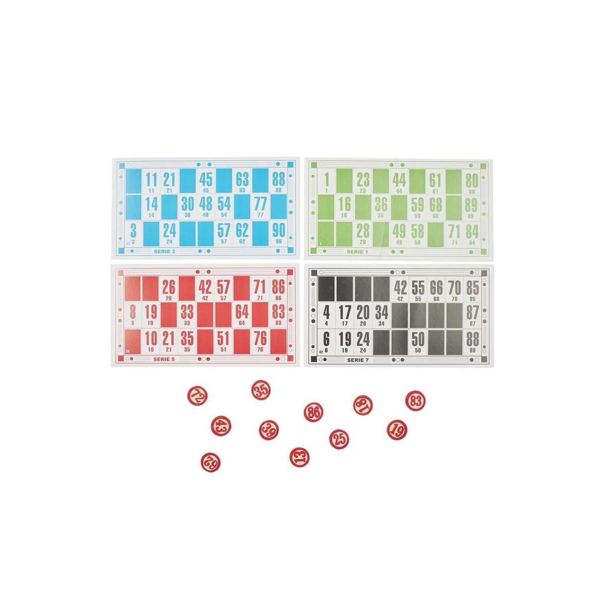 MISTER GADGET Jeu de loto  carton plein  16cm multicolore