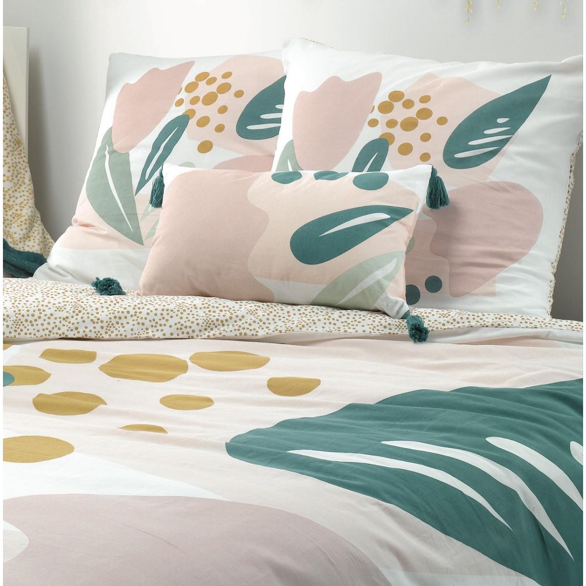 Les Ateliers du Linge Parure coton imprimee alma