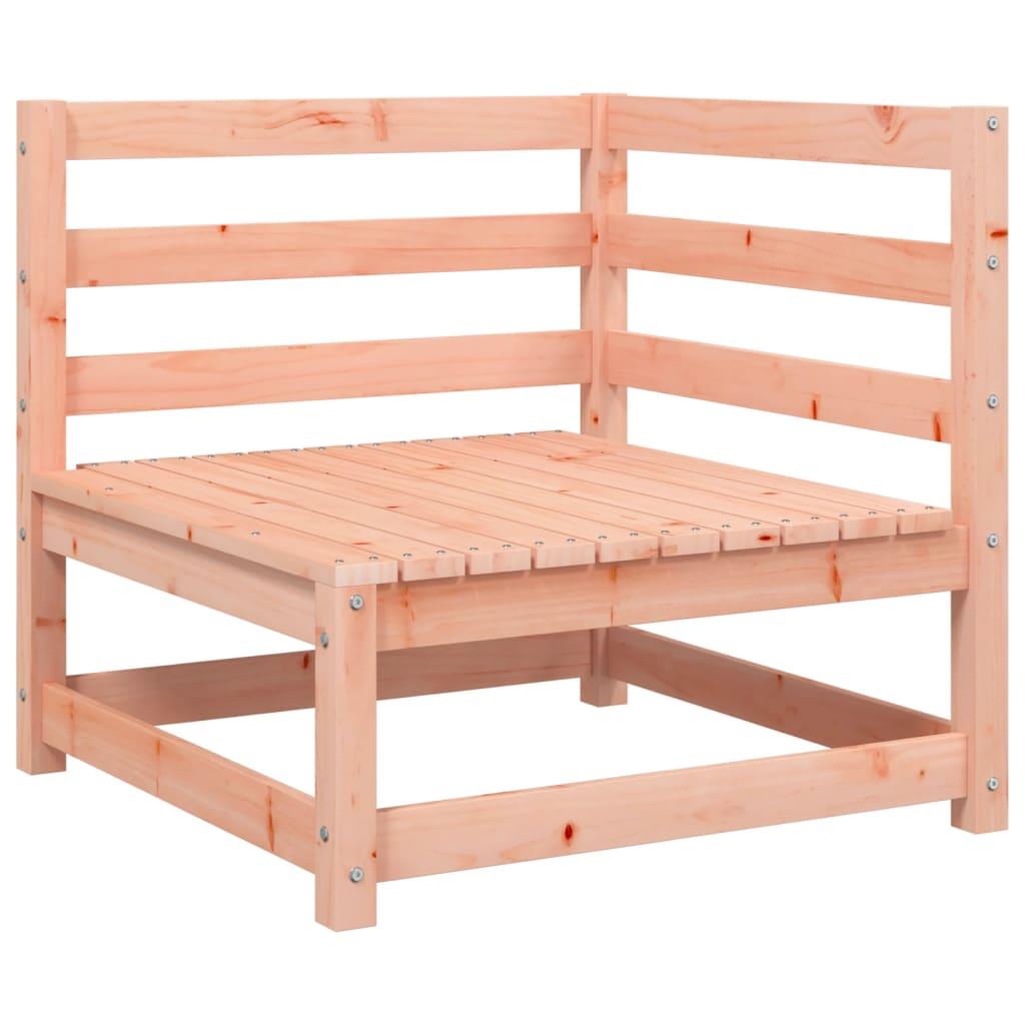 Voir la diapositive 4 : VIDAXL Canape d'angle de jardin avec coussins bois massif douglas
