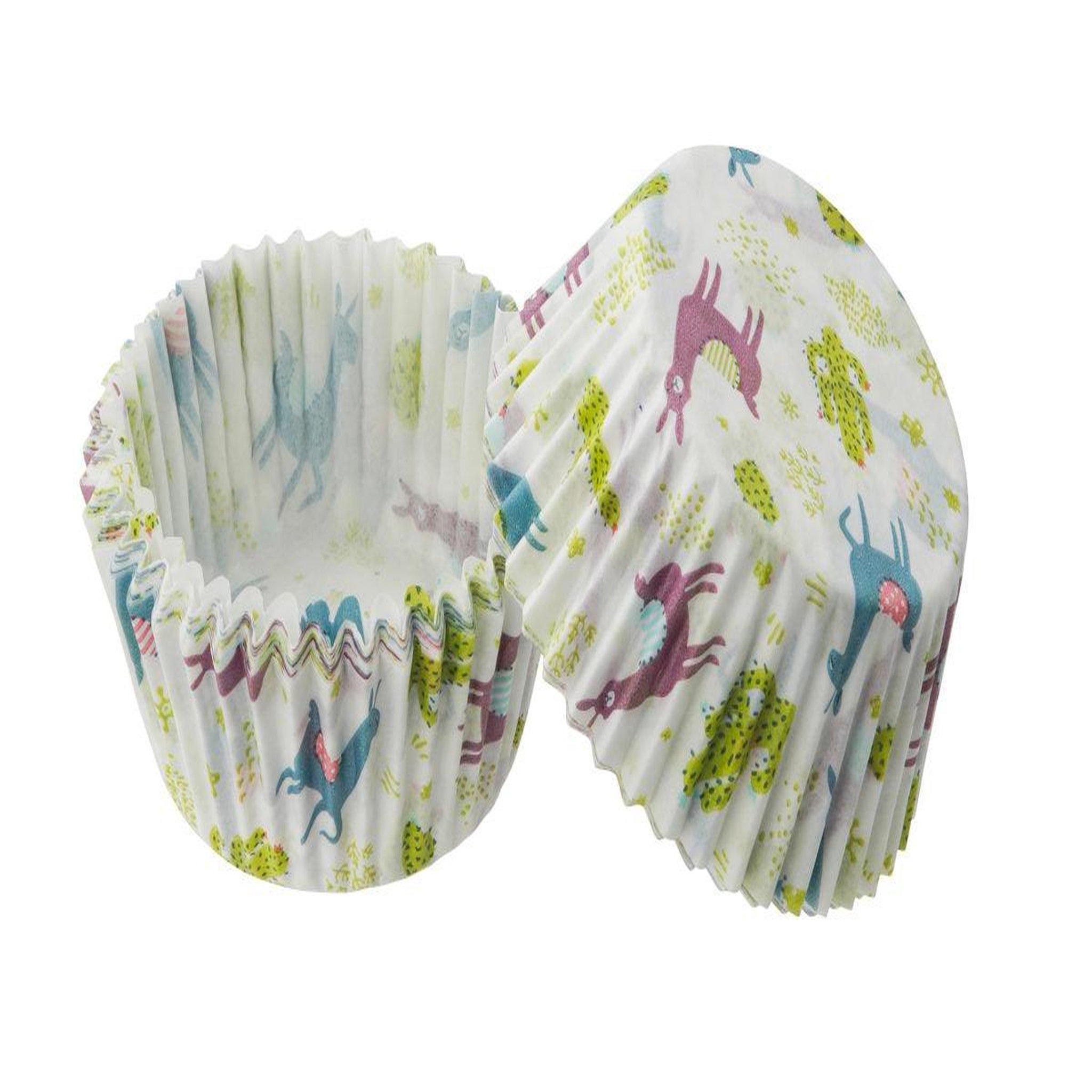 ZENKER Lot de 50 moules à muffins en papier motif lama et cactus 7 cm zenker smart pastry
