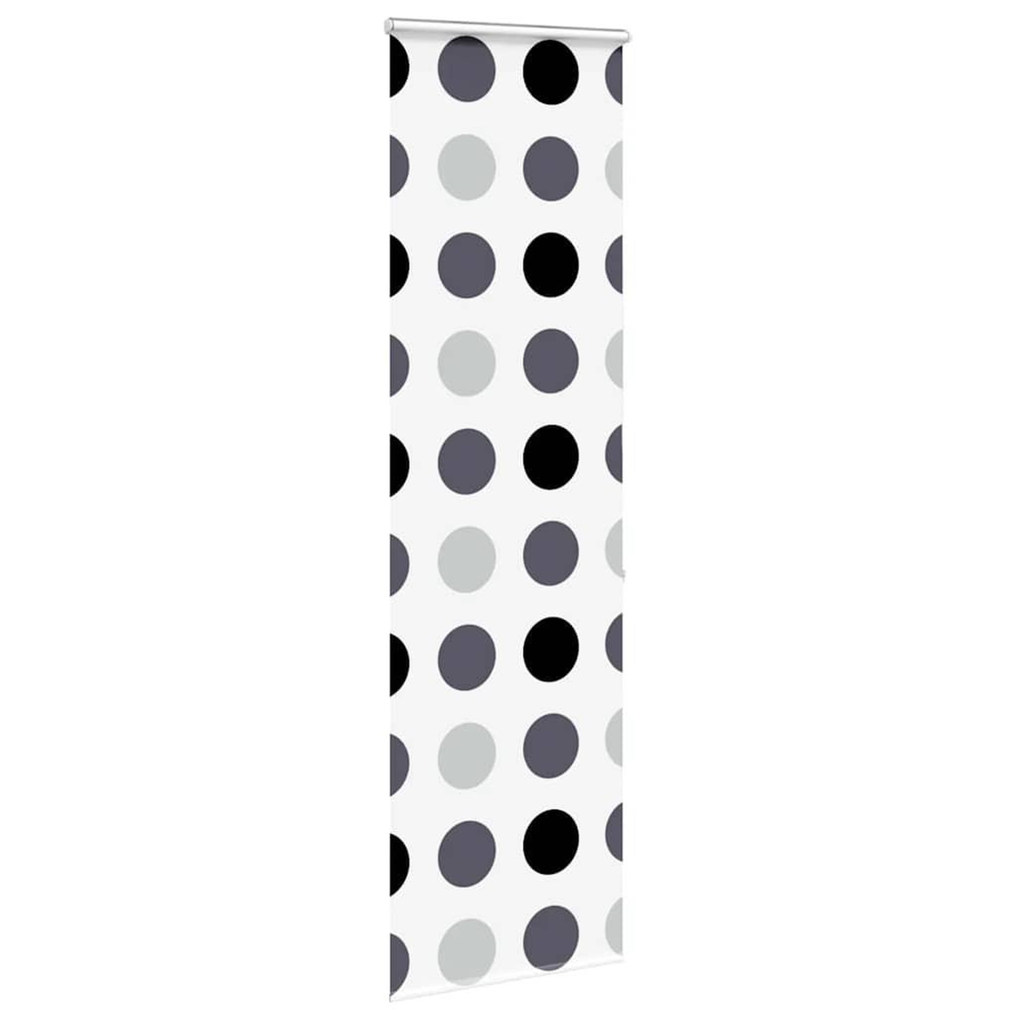Voir la diapositive 3 : VIDAXL Store enrouleur de douche avec cassette largeur du tissu 56 cm