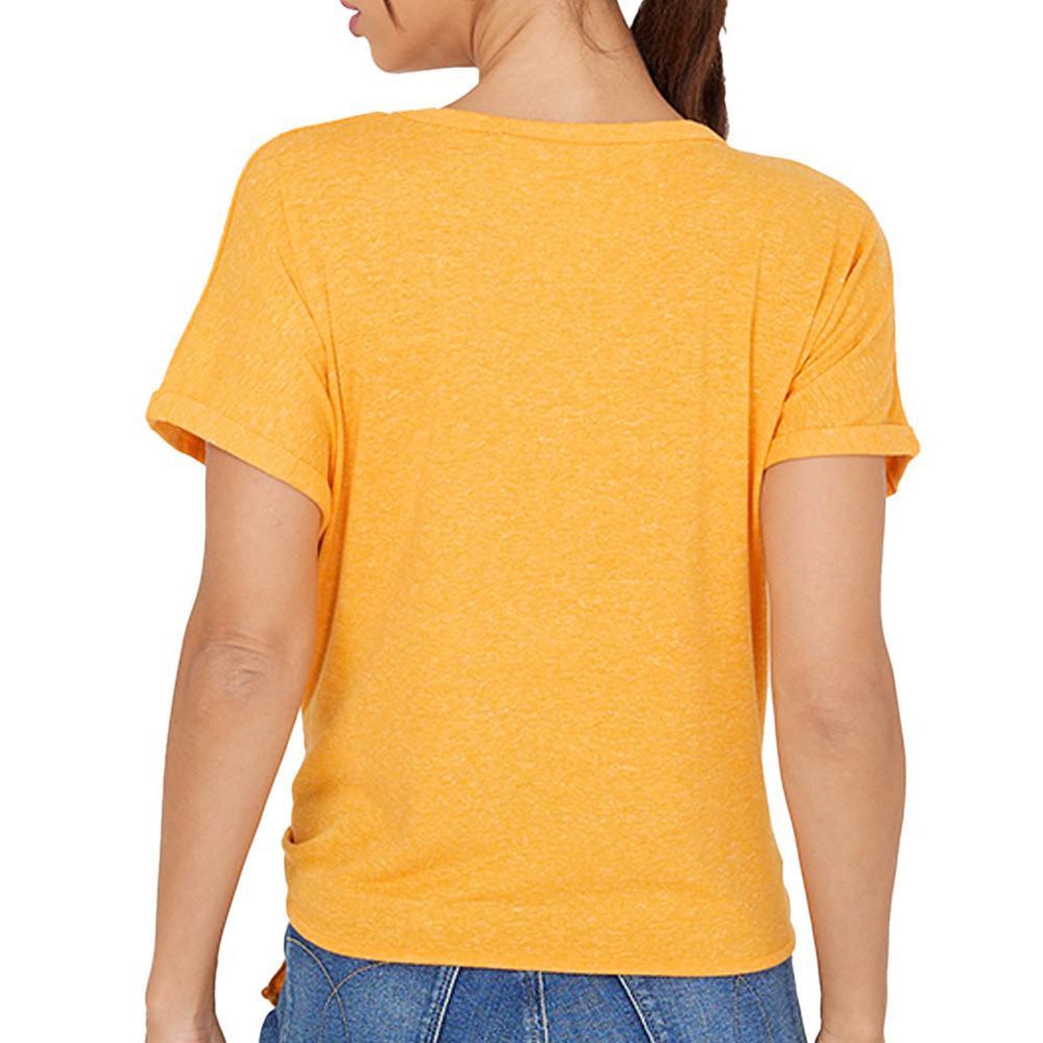 Voir la diapositive 2 : Vero Moda T-Shirt Orange Femme Vero Moda Marijune