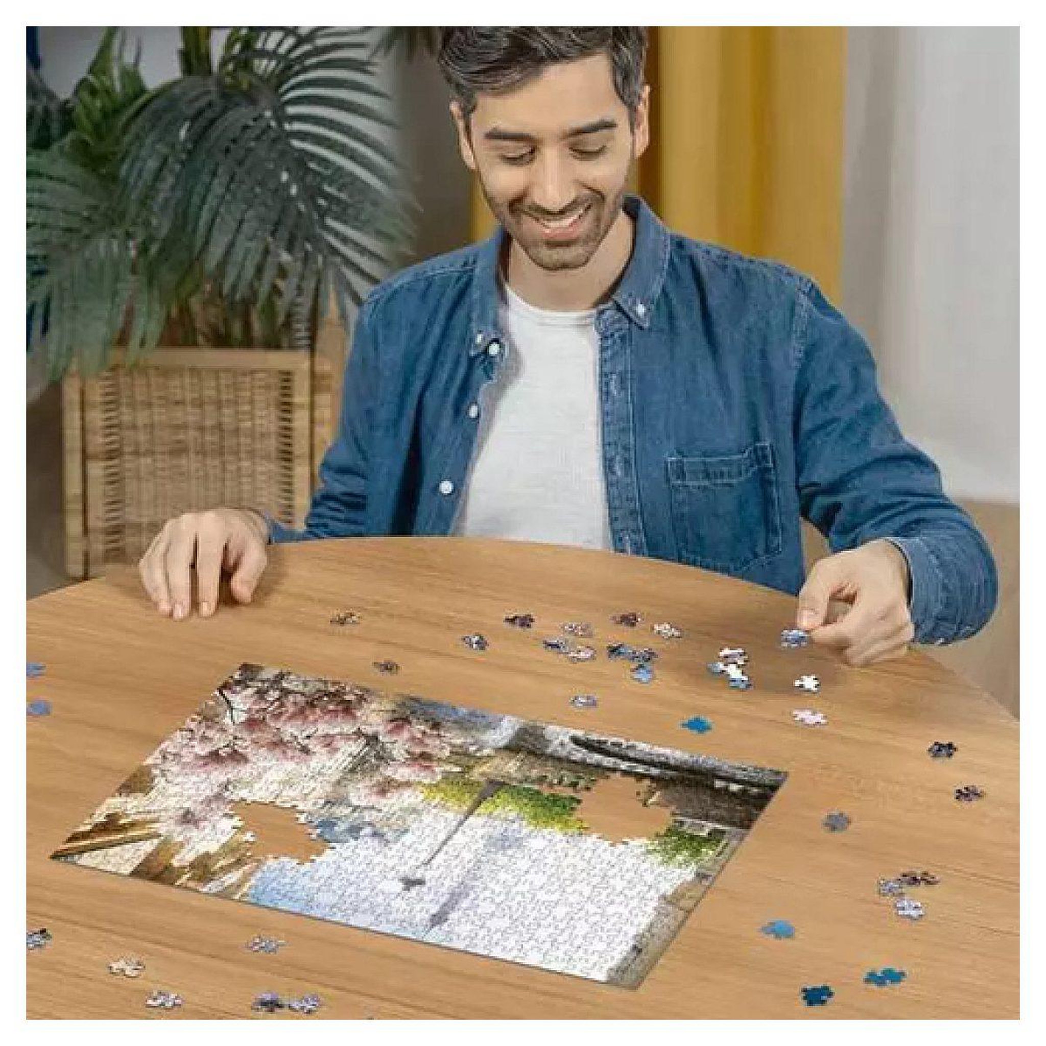 Voir la diapositive 3 : Nathan 500p puzzle le printemps a paris