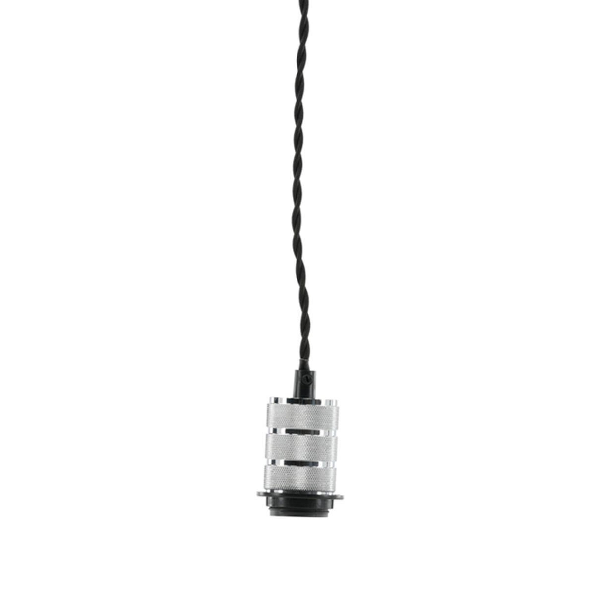 Paris Prix Suspension en Métal Brossé  Line  12cm Argent