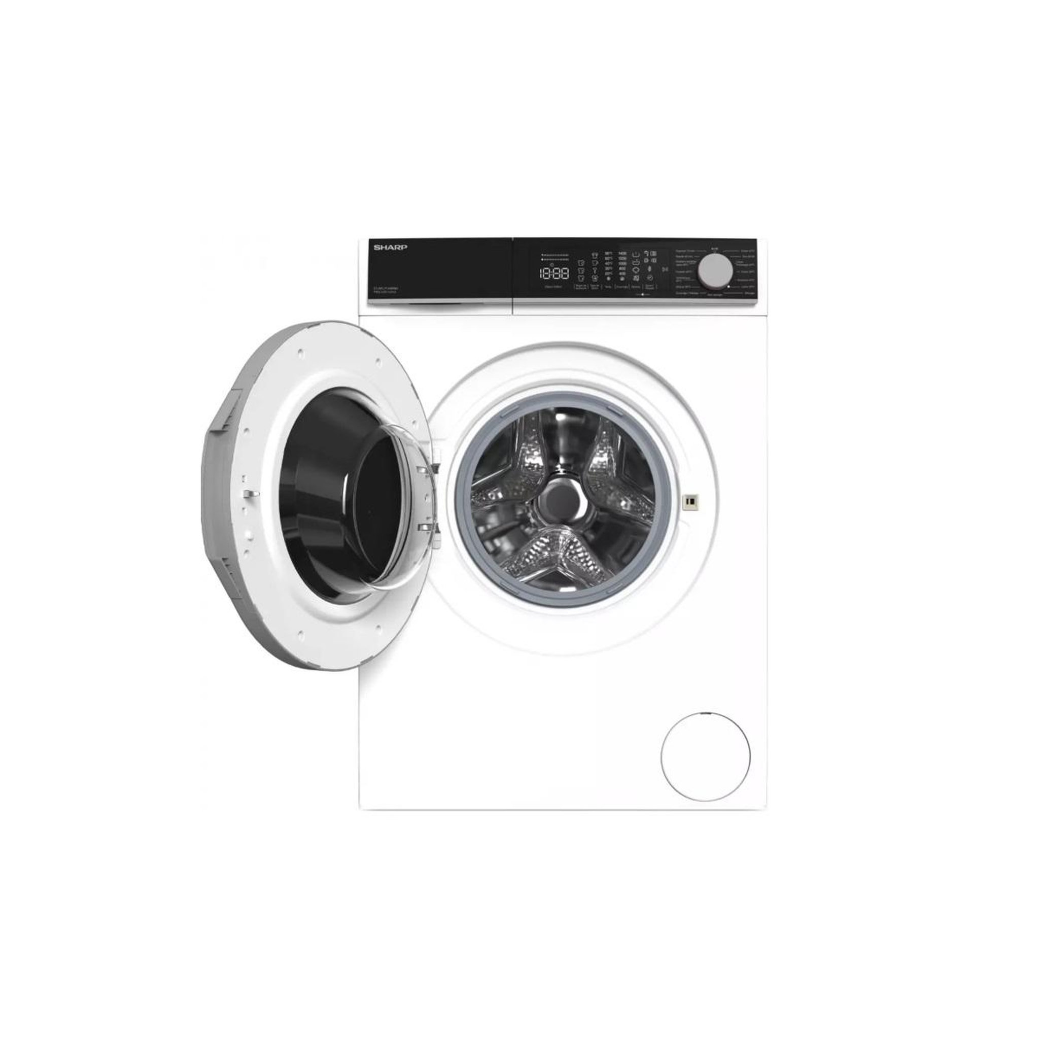 Voir la diapositive 5 : Sharp Lave-linge frontal 9kg 1400 tours/min - esnfl914awna