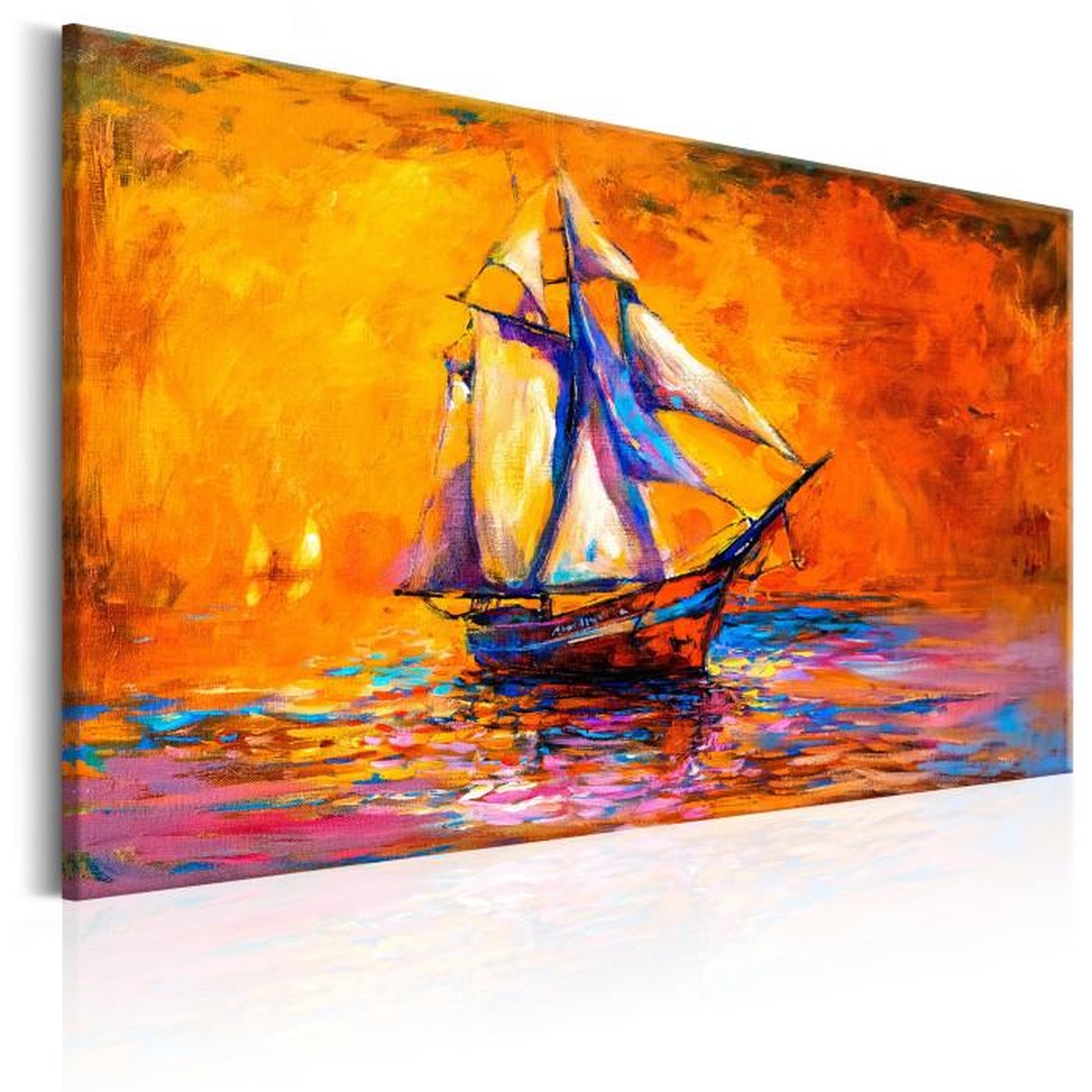 Paris Prix Tableau Imprimé  Ocean of the Setting Sun. Coloris disponibles : Multicolore