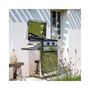 Voir la diapositive 3 : Eno Plancha gaz Enosign 65 inox 2 brûleurs sur chariot, 56x40 cm