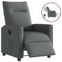 Voir la diapositive 1 : VIDAXL Fauteuil inclinable electrique Gris fonce Tissu