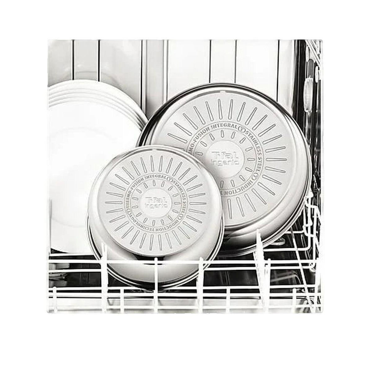 TEFAL Batterie de cuisine Tefal Ingenio Emotion 10 pièces Acier Inoxydable Antiadhésif