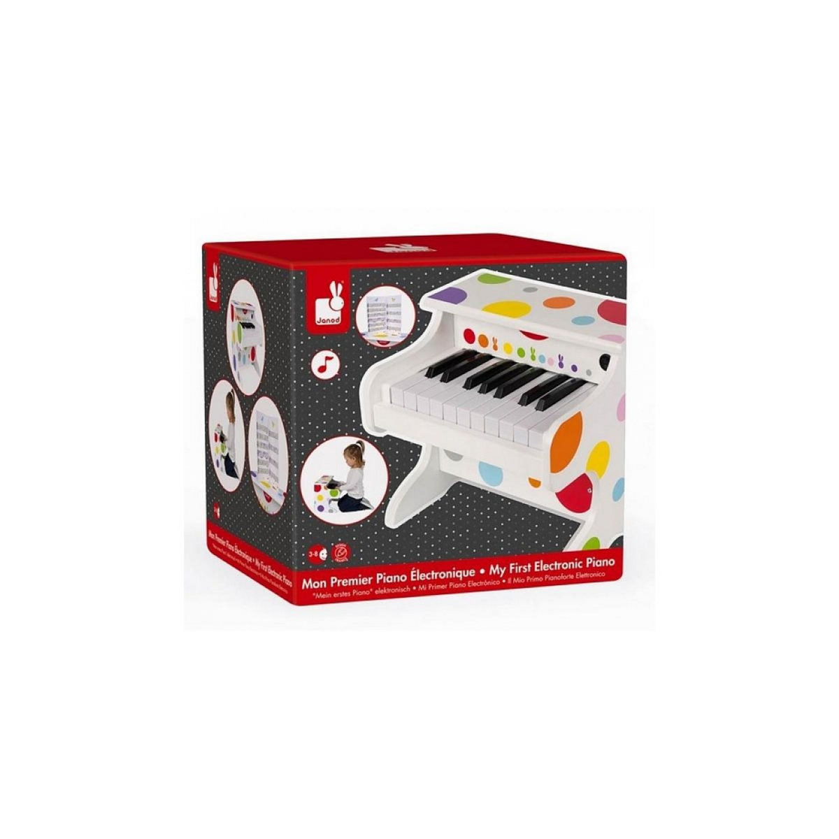 Juratoys-Janod Mon Premier Piano Electronique