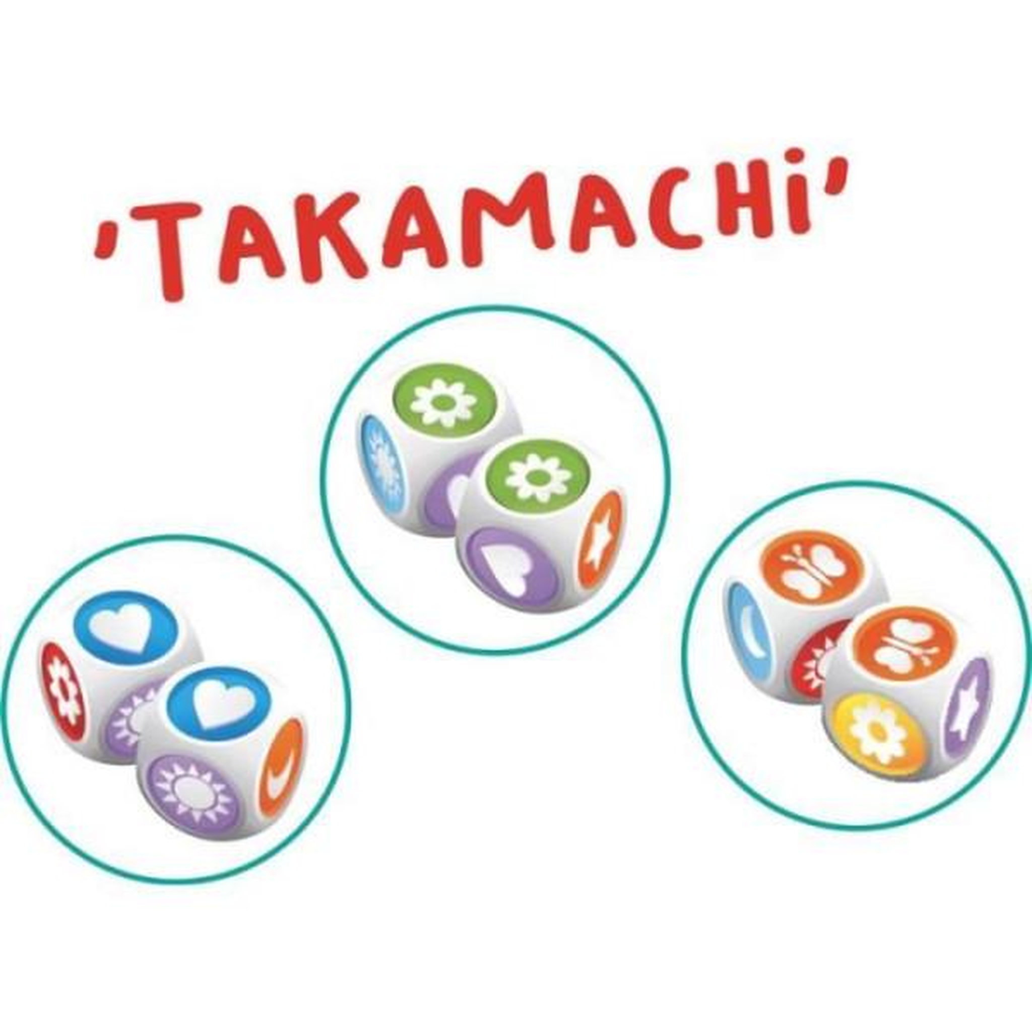Voir la diapositive 3 : Asmodee Asmodee - takamachi - jeu de dés - observation et rapidité - moins de 30 min - des 5ans