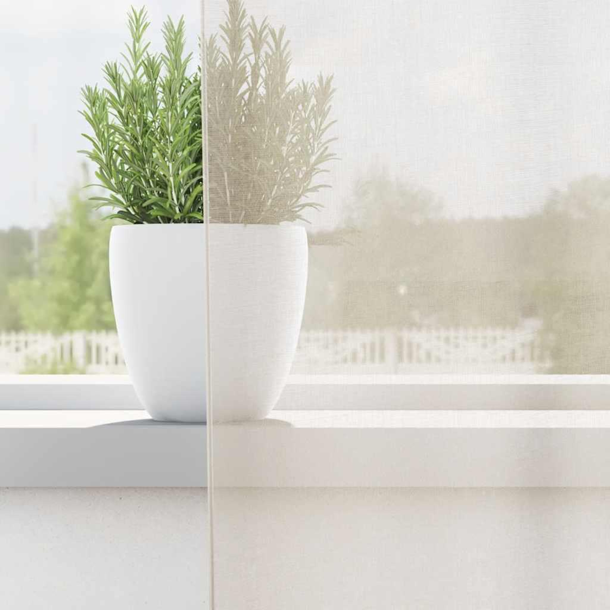 Voir la diapositive 3 : VIDAXL Rideaux en voile avec passants 2 pcs creme