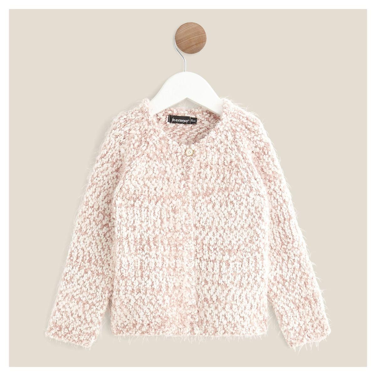 IN EXTENSO Cardigan en laine bébé fille