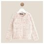 Voir la diapositive 3 : IN EXTENSO Cardigan en laine bébé fille
