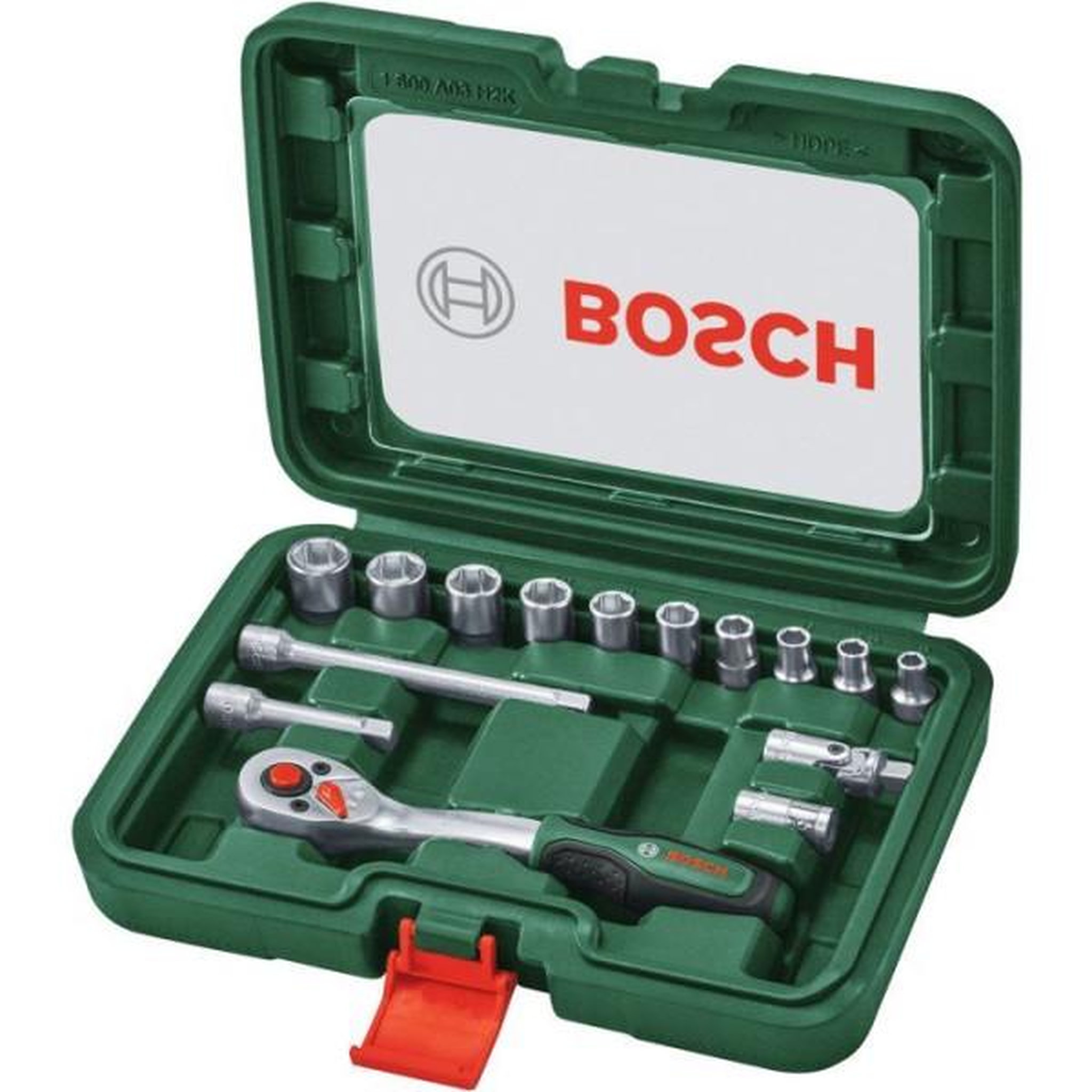 Voir la diapositive 2 : BOSCH Set de cliquets 1/4 - bosch - 15pcs