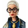 Voir la diapositive 3 : MATTEL Poupée Barbie collector Iris Apfel
