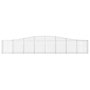 Voir la diapositive 3 : VIDAXL Panier de gabions arque 400x30x60/80 cm Fer galvanise