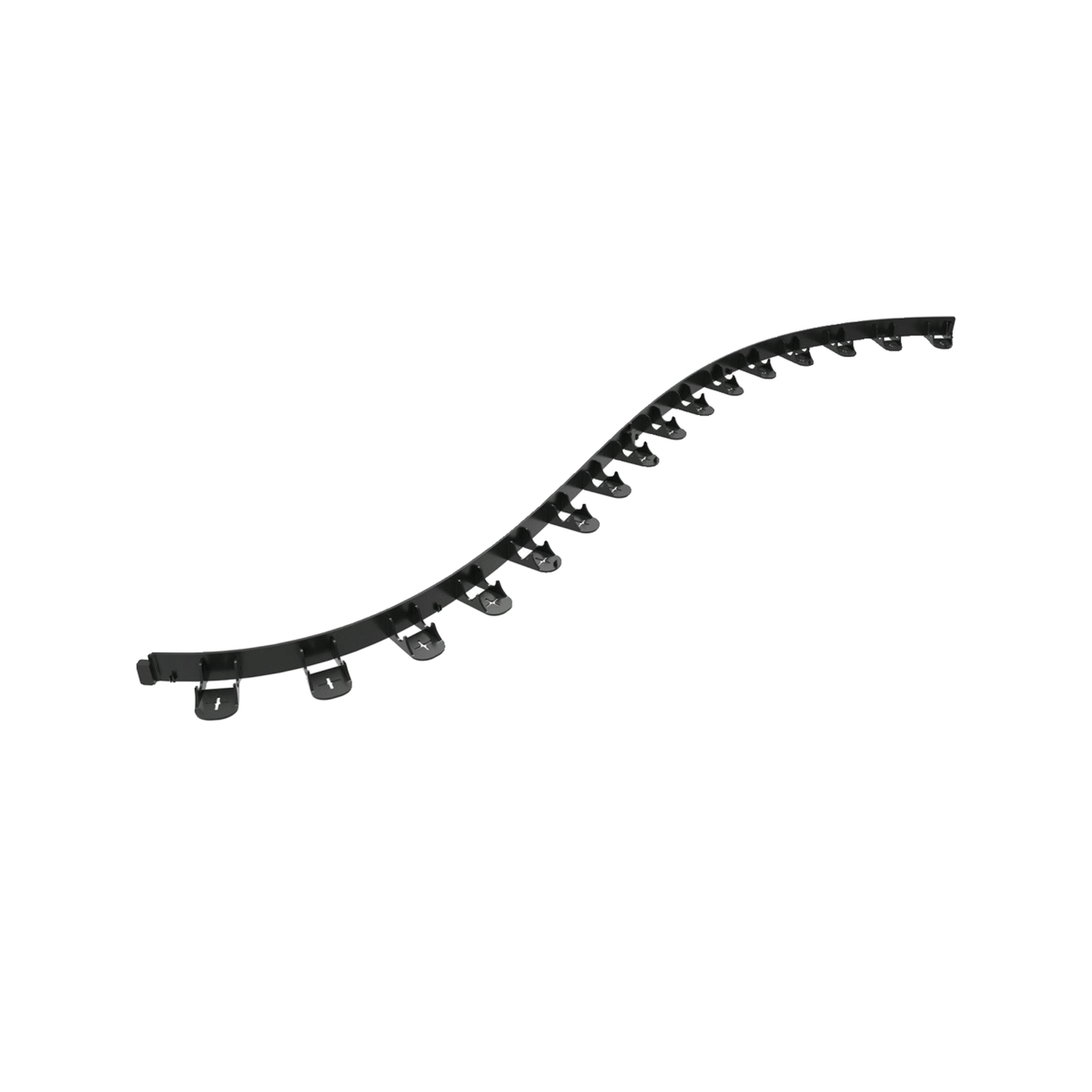 Voir la diapositive 2 : Cellfast Bordure de jardin Cellfast 30-260 1 m noire