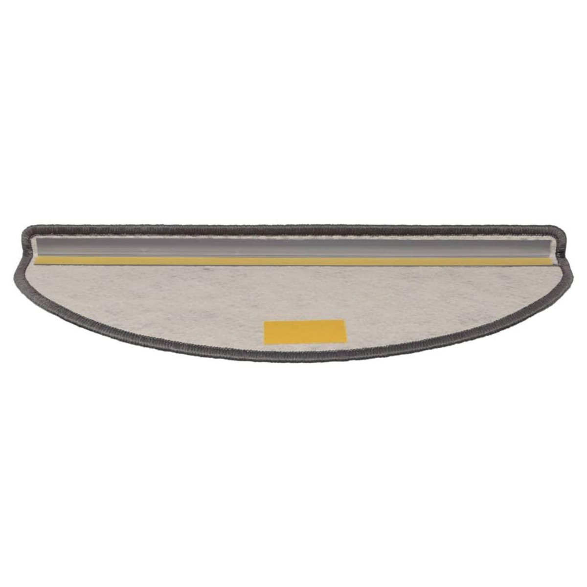 VIDAXL Tapis d'escalier autocollants aspect sisal 15 pcs 65x21x4 cm