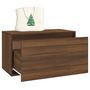 Voir la diapositive 4 : VIDAXL Banc d'entree 80x40x45 cm Chene marron Bois d'ingenierie