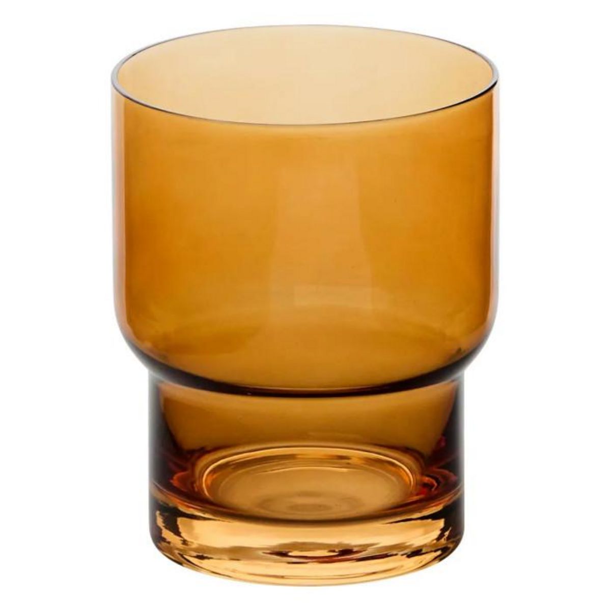 SECRET DE GOURMET Lot de 6 Gobelets Bas  Ella  30cl Ocre