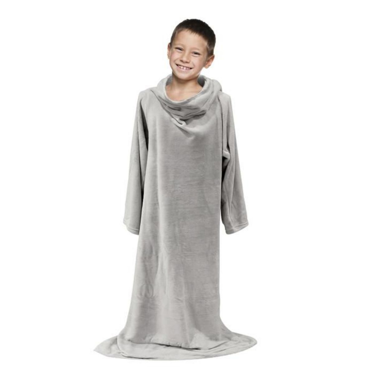 Paris Prix Plaid à Manches  Enfant  85x118cm Gris