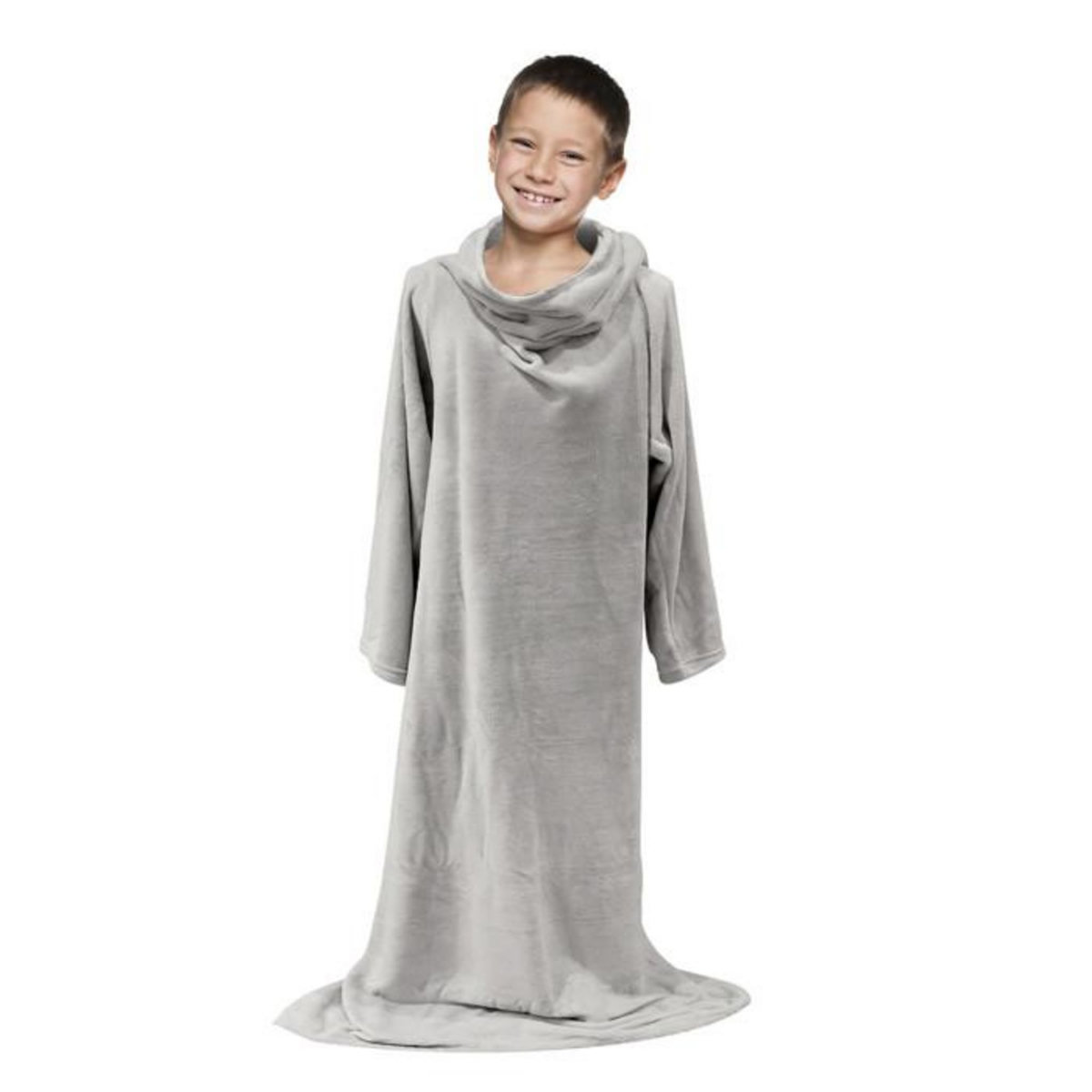 Paris Prix Plaid à Manches  Enfant  85x118cm Gris