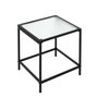 Voir la diapositive 6 : Paris Prix Lot de 2 Tables Gigognes Design  Rosa  40cm Noir