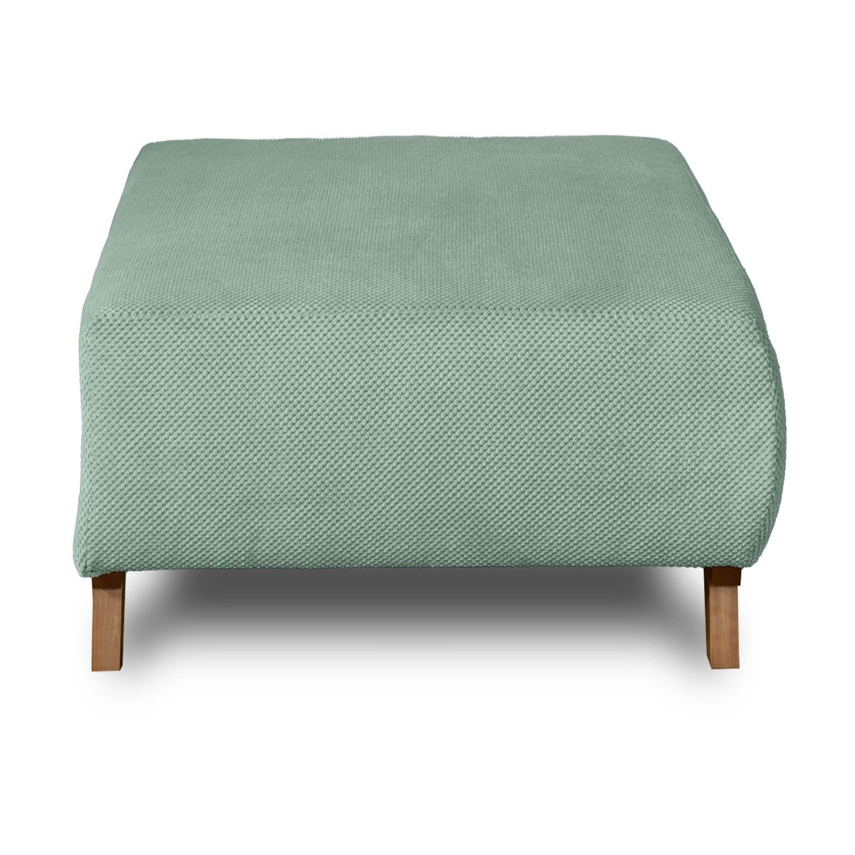BEST MOBILIER Cristal - pouf modulable - 95 cm - en velours texturé