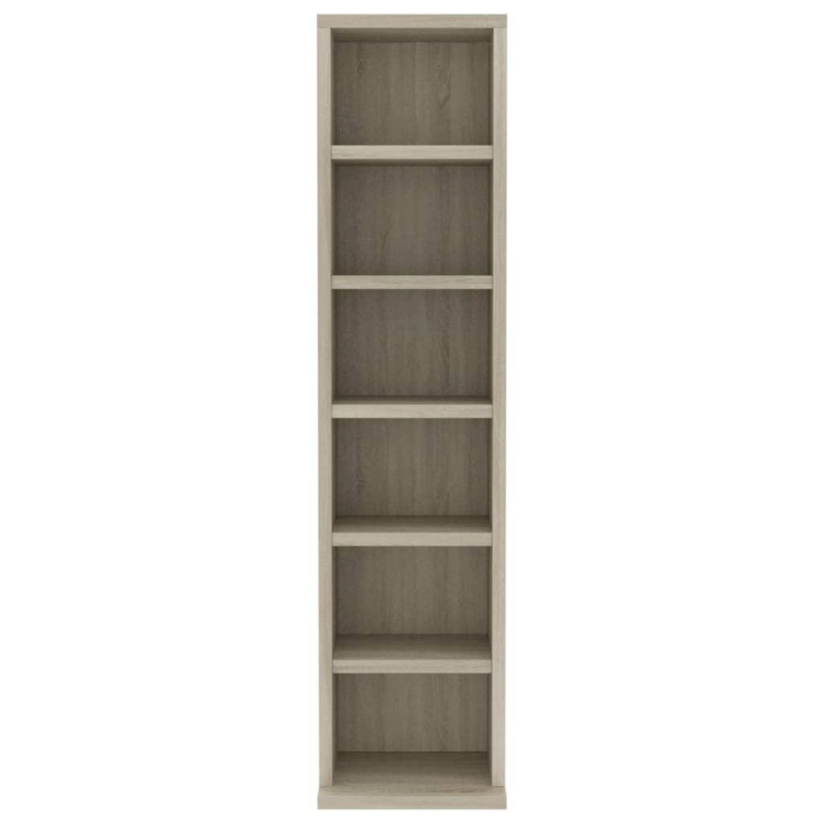 VIDAXL Armoire a CD Chene sonoma 21x20x88 cm Bois d'ingenierie