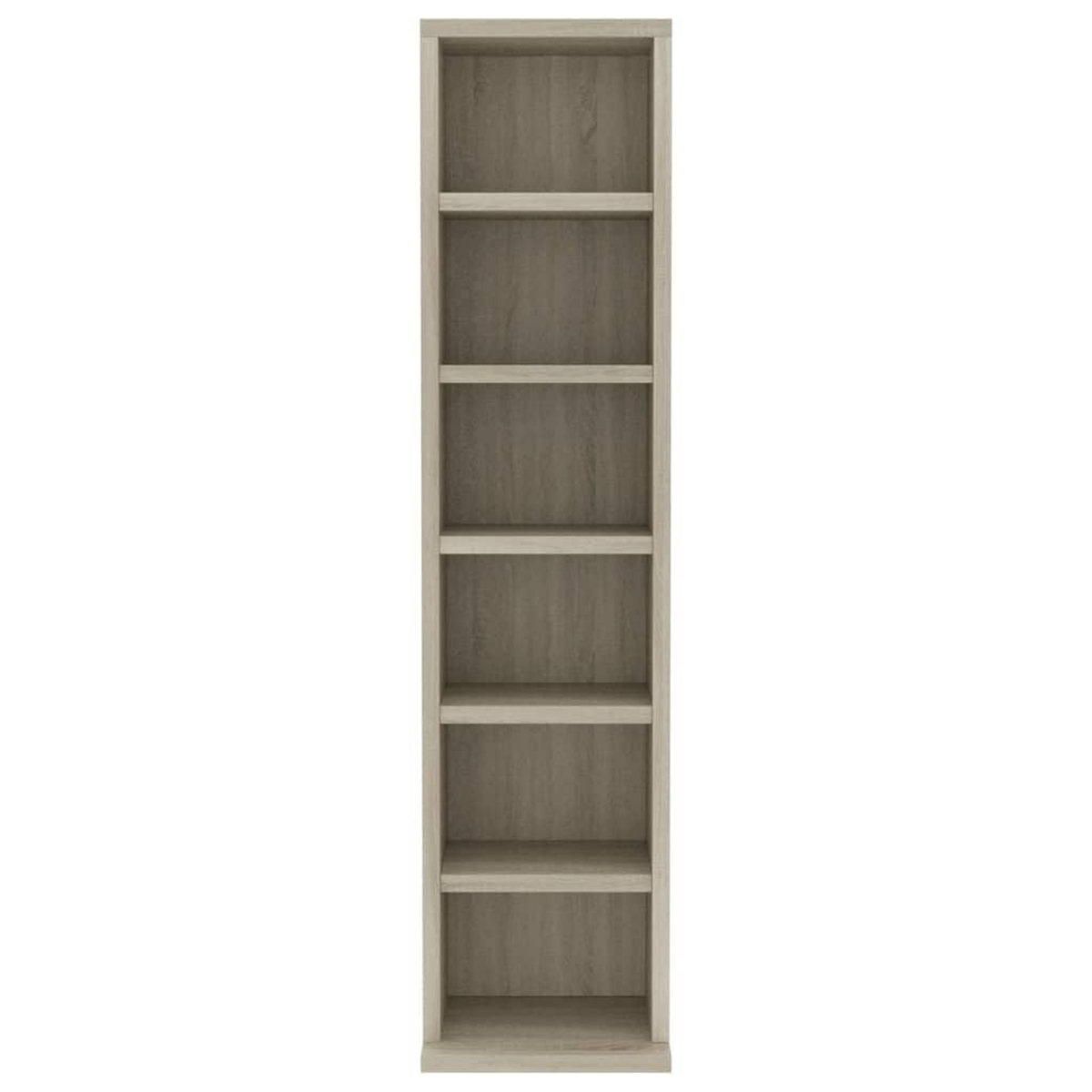 VIDAXL Armoire a CD Chene sonoma 21x20x88 cm Bois d'ingenierie
