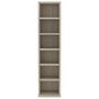 Voir la diapositive 4 : VIDAXL Armoire a CD Chene sonoma 21x20x88 cm Bois d'ingenierie