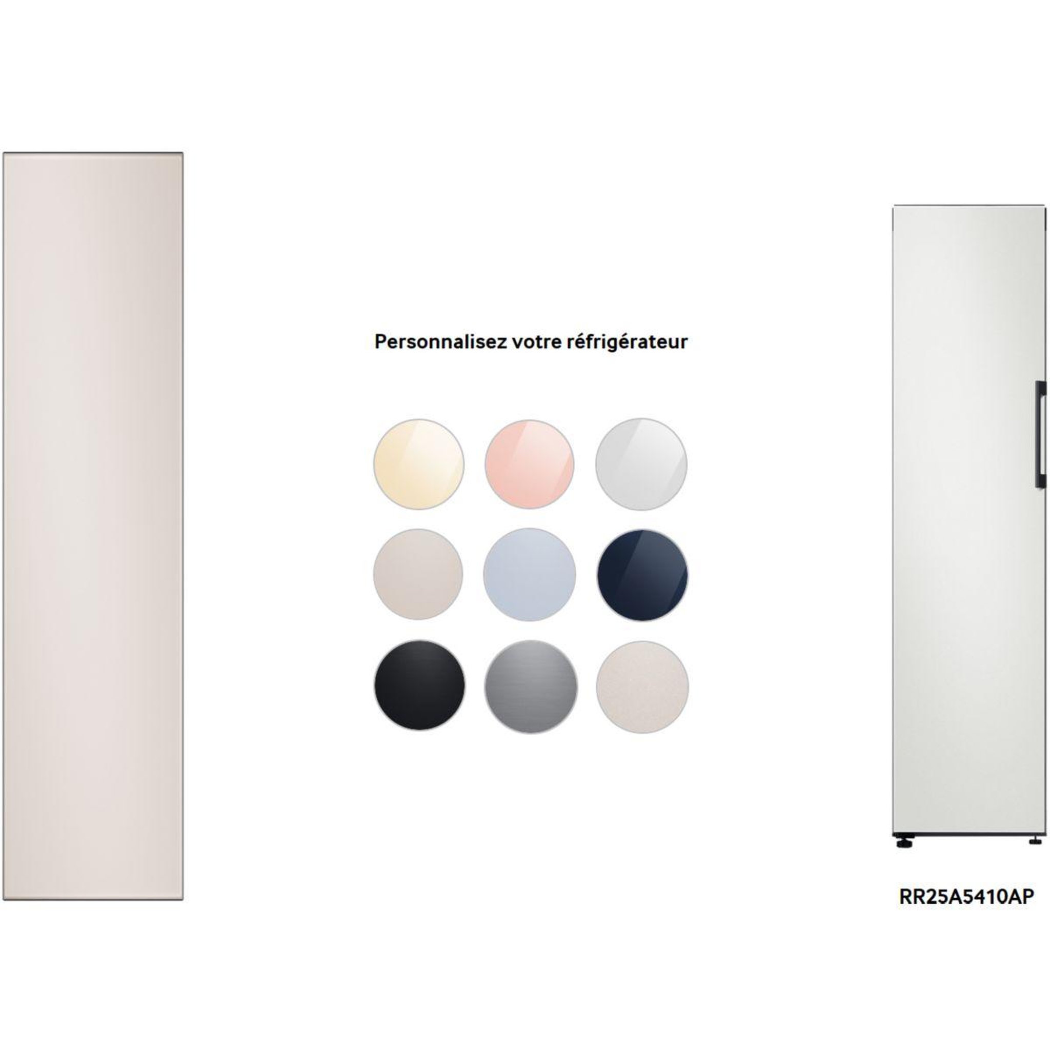 Voir la diapositive 2 : Samsung Panneau d'habillage ra-m17daa39gg bespoke