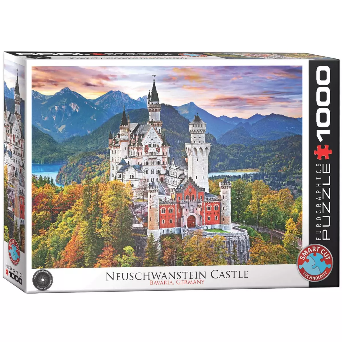 Eurographics Puzzle 1000 pièces : Château de Neuschwanstein en Allemagne