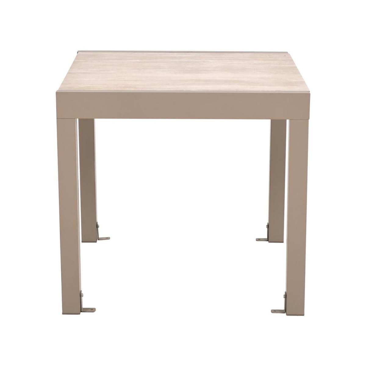 Paris Prix Table de Jardin Extensible  Ornela  80-160cm Naturel