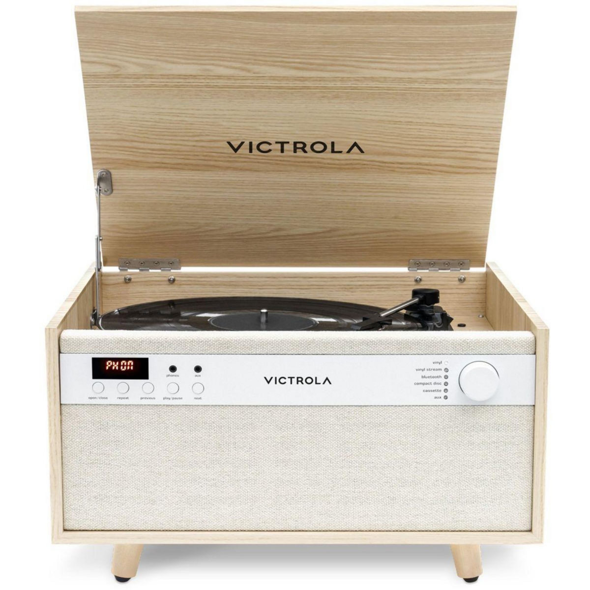 VICTROLA Platine vinyle VTA-820 Naturel