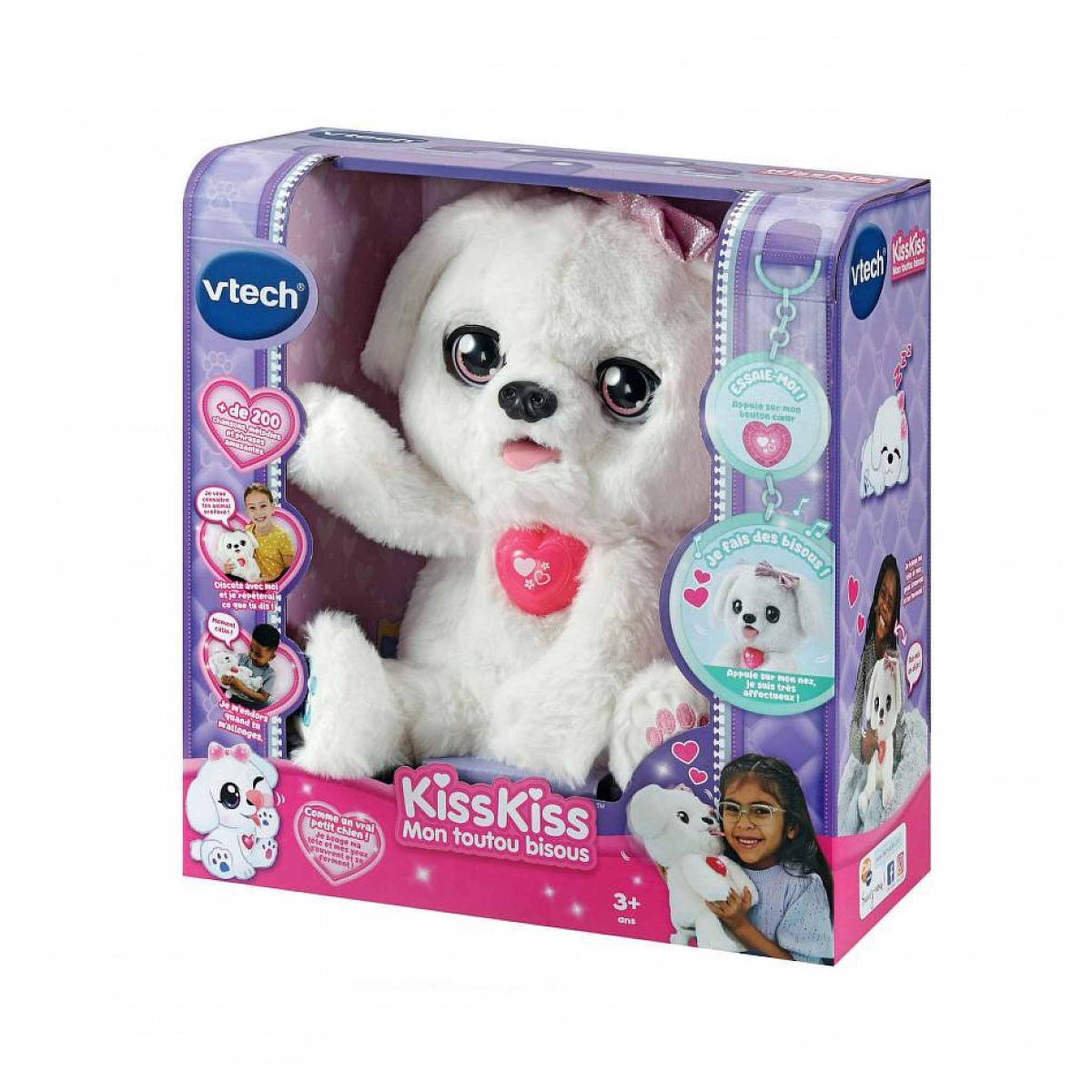 VTECH Kisskiss, mon toutou bisous