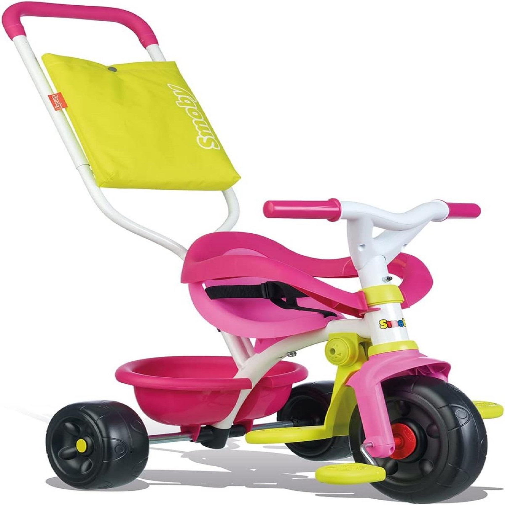 Voir la diapositive 2 : SMOBY Tricycle be fun confort rose