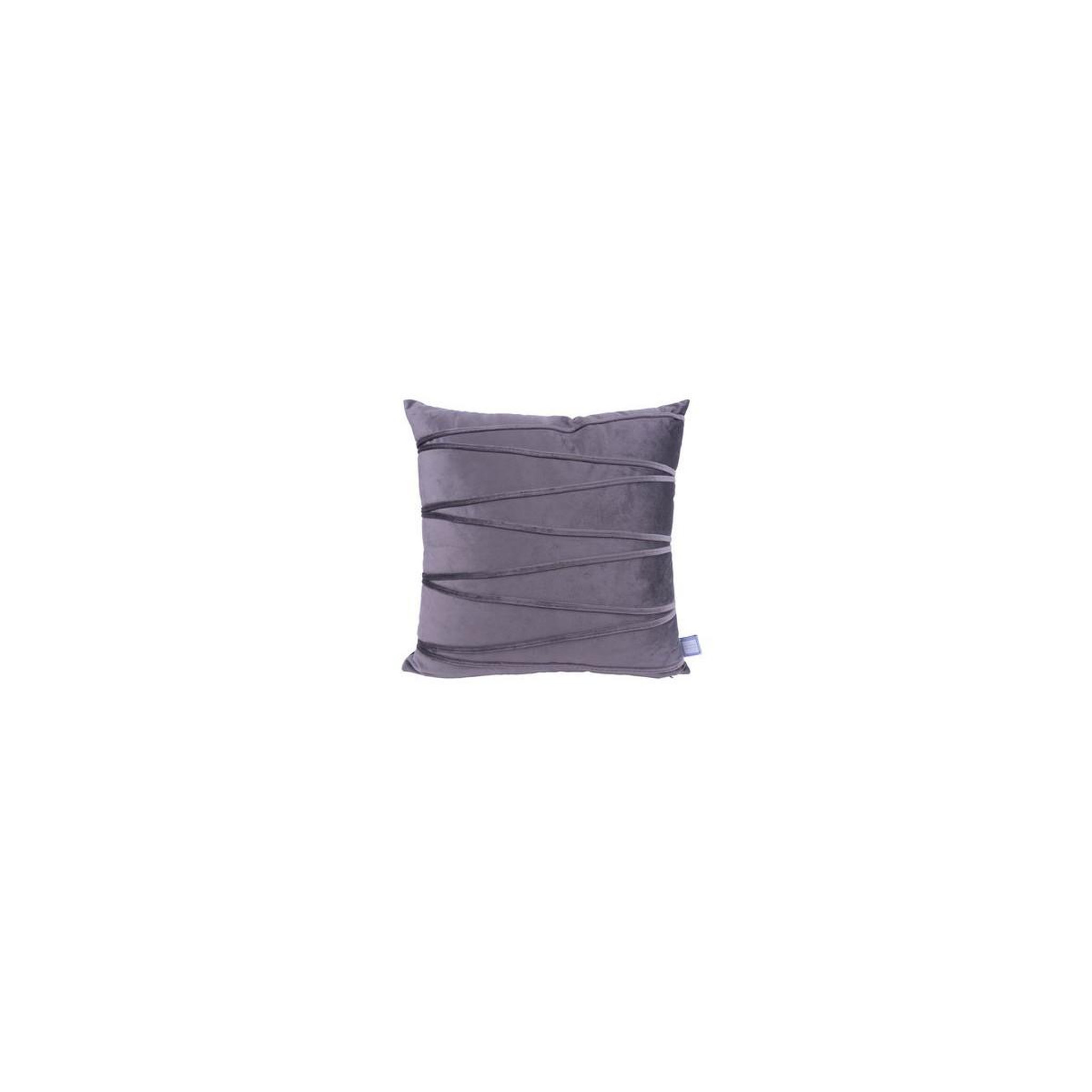Voir la diapositive 2 : Paris Prix Ensemble Coussin & Plaid  Paulina  130x170cm Gris Graphite