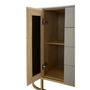Voir la diapositive 6 : Paris Prix Buffet Design Effet Marbre  Montpellier  120cm Crème & Or