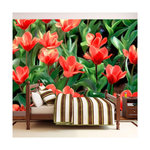 Paris Prix Papier Peint  Painted Flowers. Coloris disponibles : Multicolore