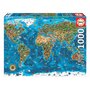 EDUCA Puzzle 1000 pièces : merveilles du monde