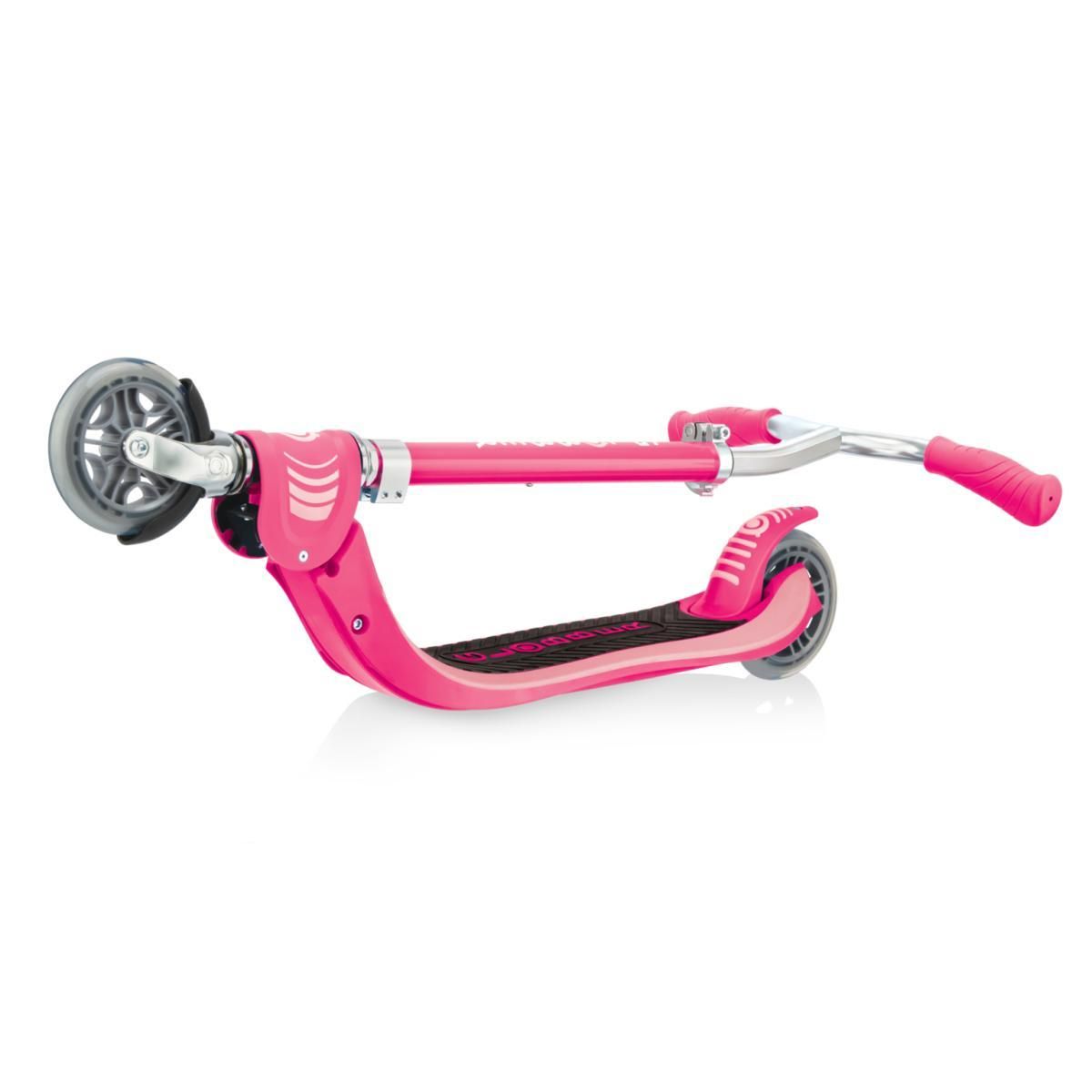 Globber Flow 125 Foldable V2 Rose Fluo / Pastel Rose