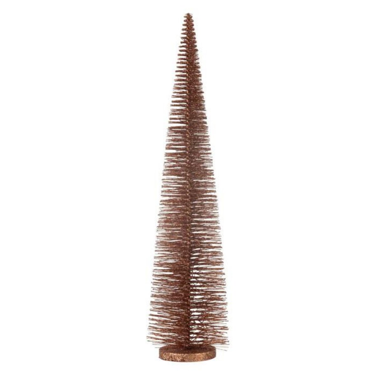 Paris Prix Sapin de Noël Déco Pailleté  Josh  61cm Marron