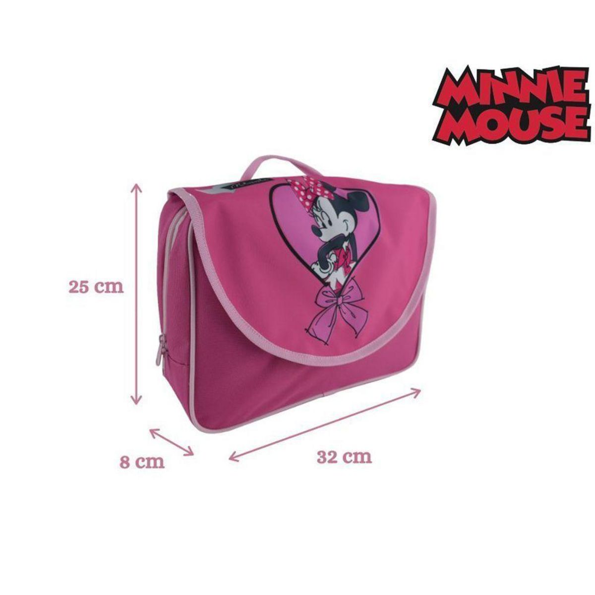 Bagtrotter BAGTROTTER Cartable 32 cm Disney Minnie Rose