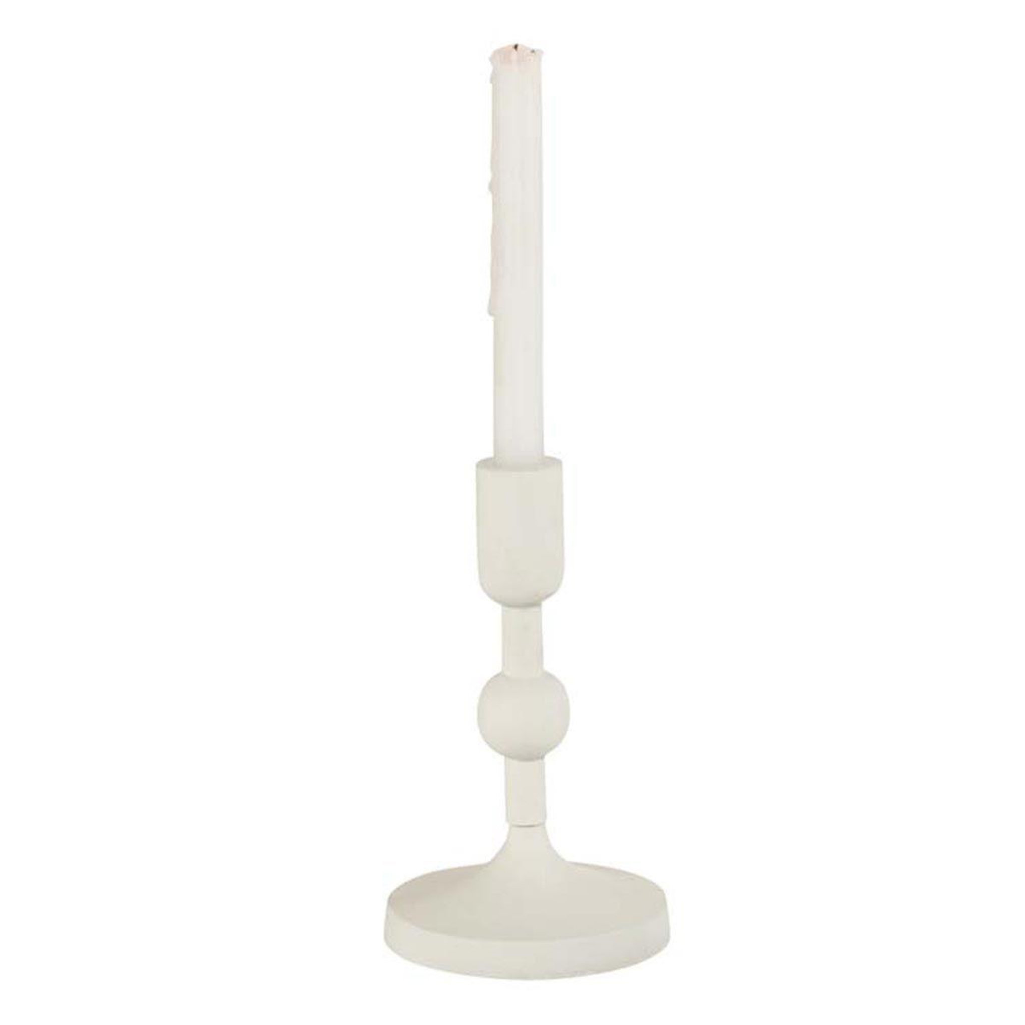 Voir la diapositive 2 : J-LINE Chandelier rond design  izy  21cm blanc
