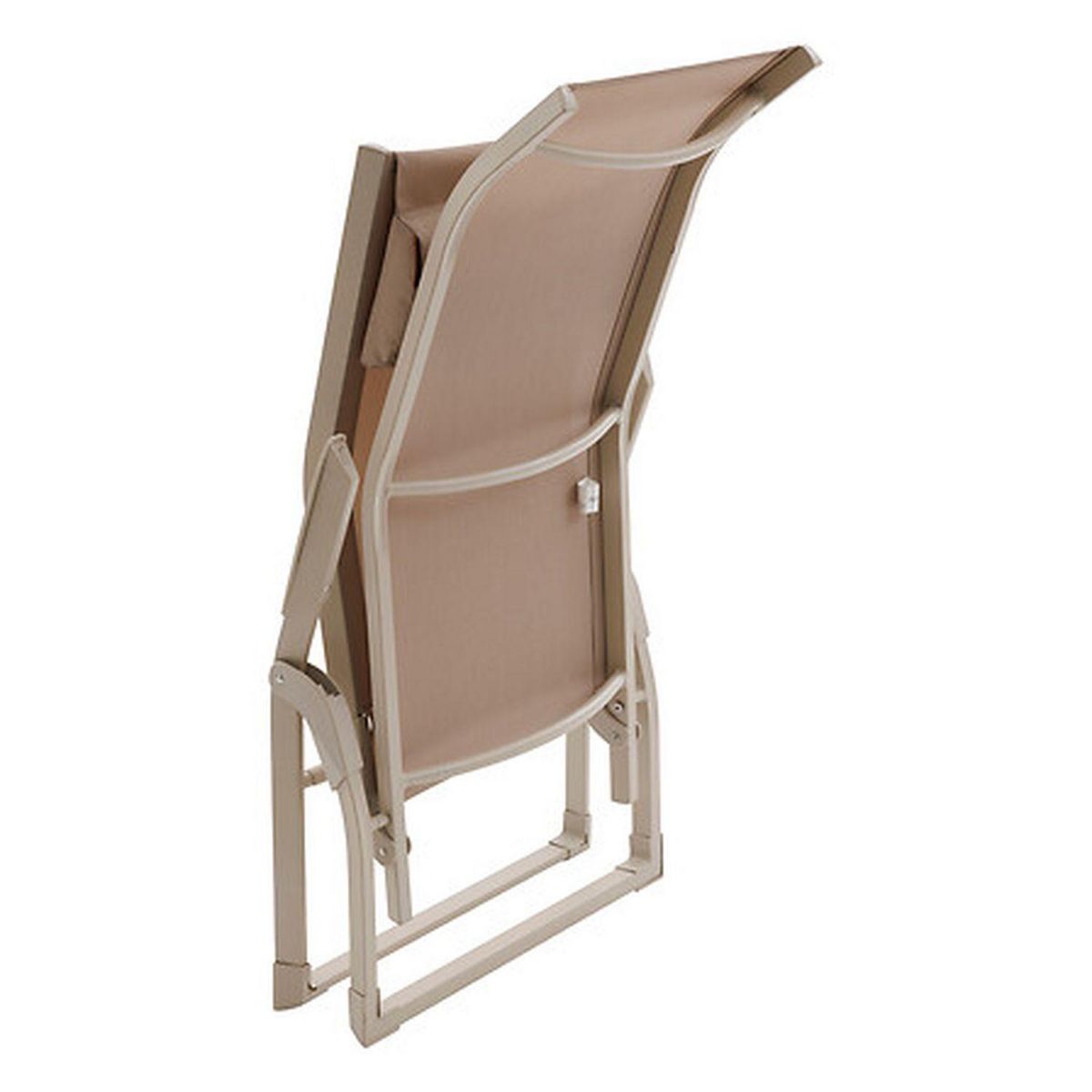 HESPERIDE Lot de 2 transats en aluminium et texaline DECIMA