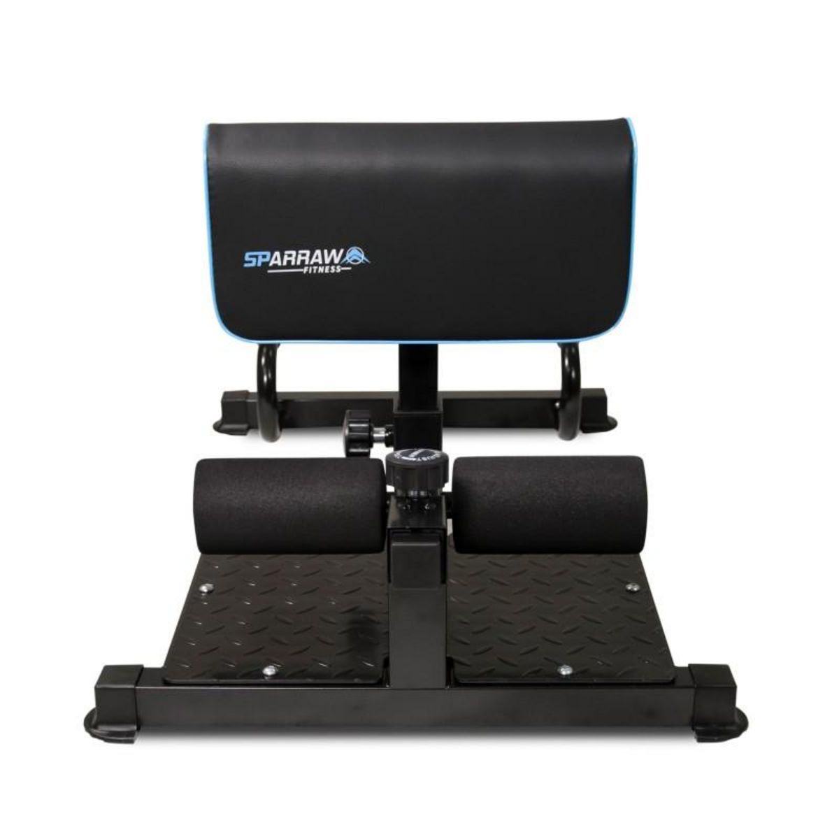 SPARRAW Squat Machine ALTIUS Appareil de musculation multifonction 88 x 56 x 50 cm - Dossier réglable en hauteur - Charge max 120kg